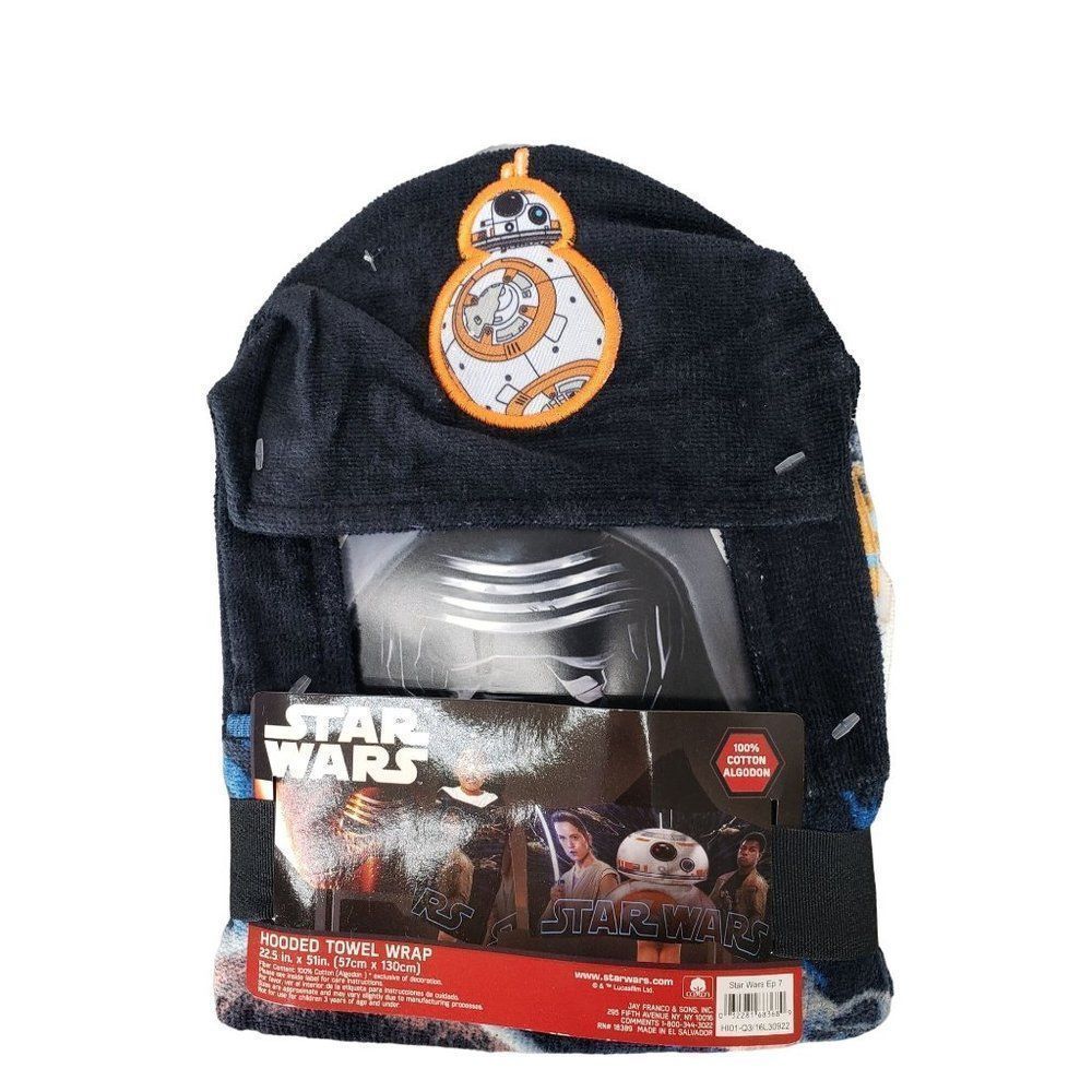 Disney Star Wars Cotton Hooded Towel Wrap